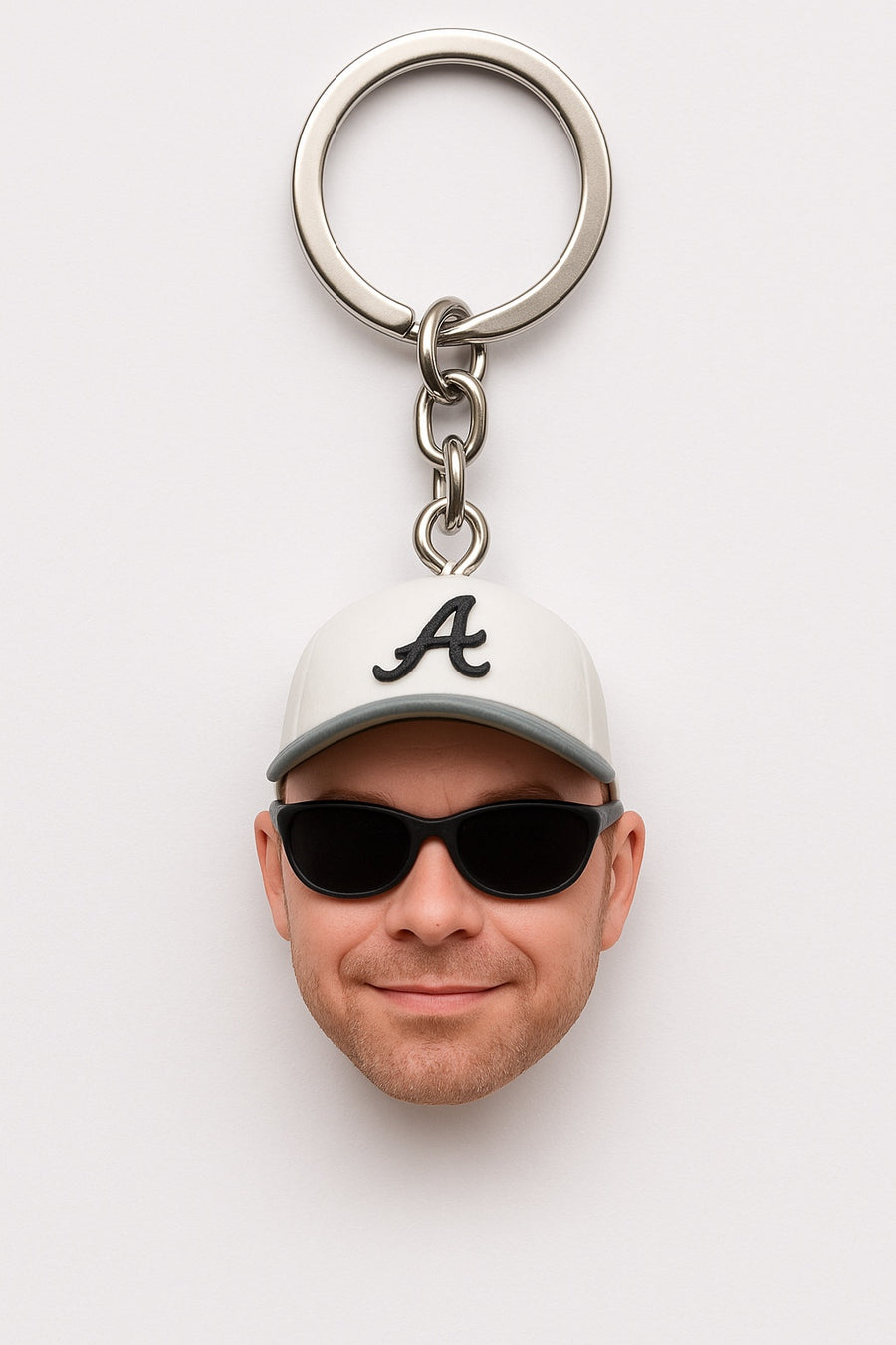 Keinemusik adam bobble head keychain